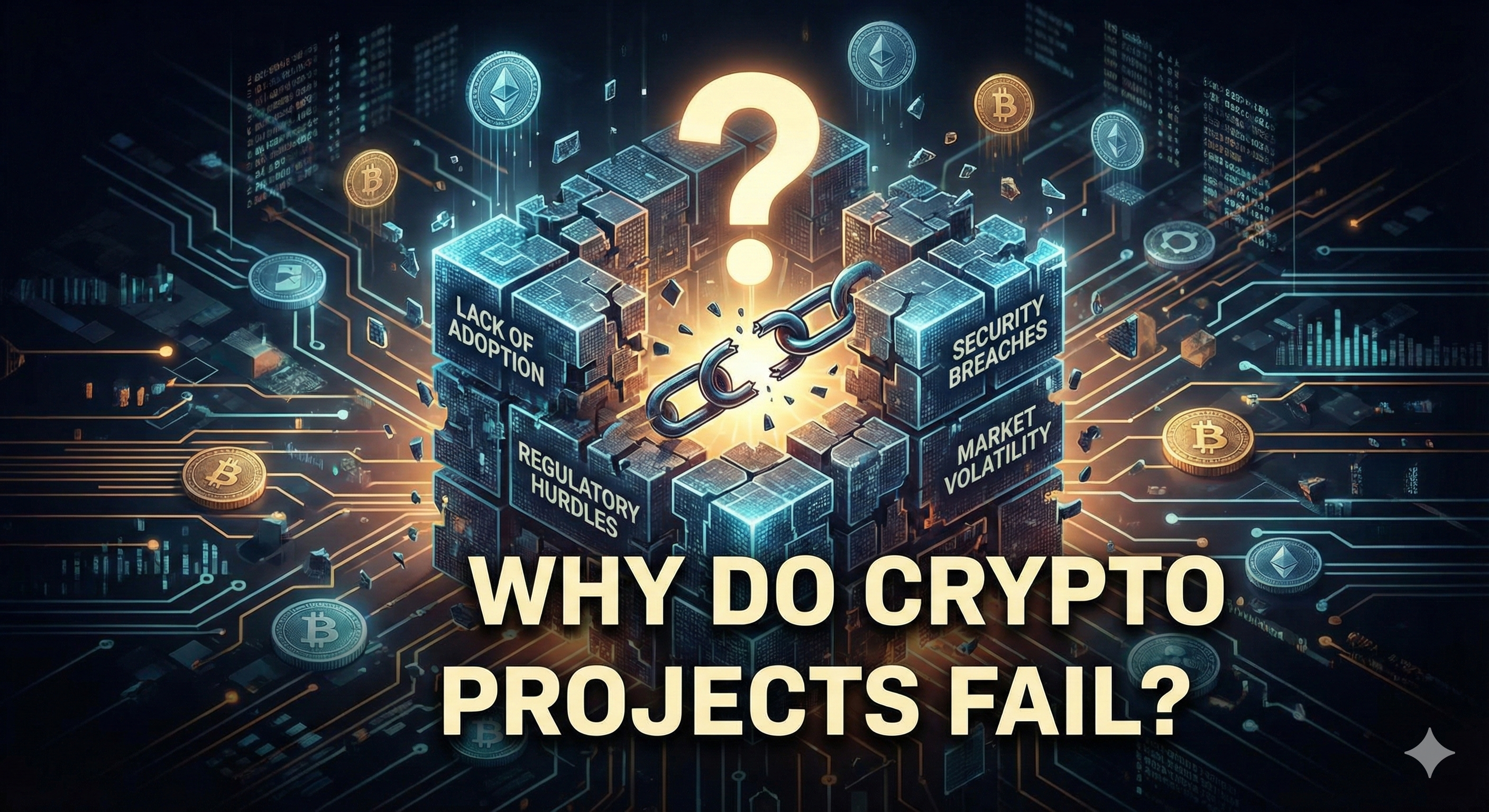 Who do Crypto Projects Fail